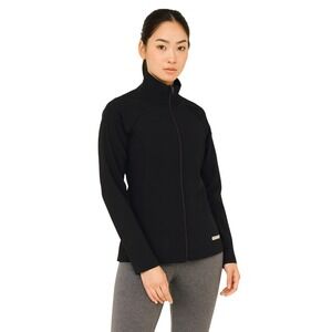 Merrell Black Softshell Jacket Full Zip Outdoor‎ Hiking Activewear Gorpcore Med